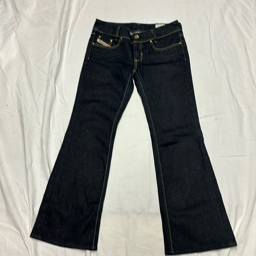 Diesel Women's Black Flared Jeans